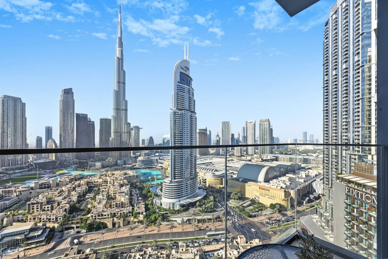 A WiseStay residence overlooking Downtown Dubai